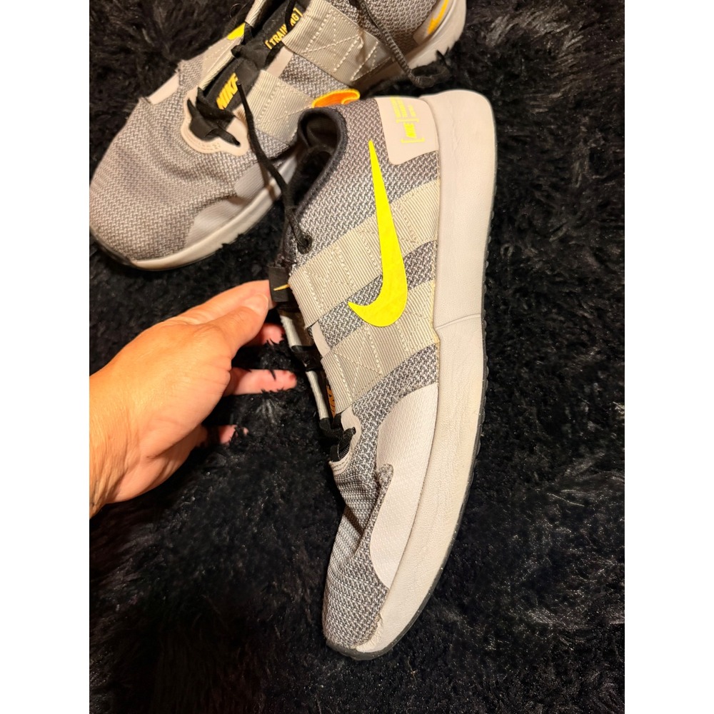 Nike Varsity Compete TR 2 Mens Training Shoes Grey Volt Yellow AT1239-006 12